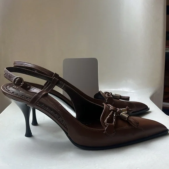 Brown Yves Saint Laurent Heel - Picture 3 of 8